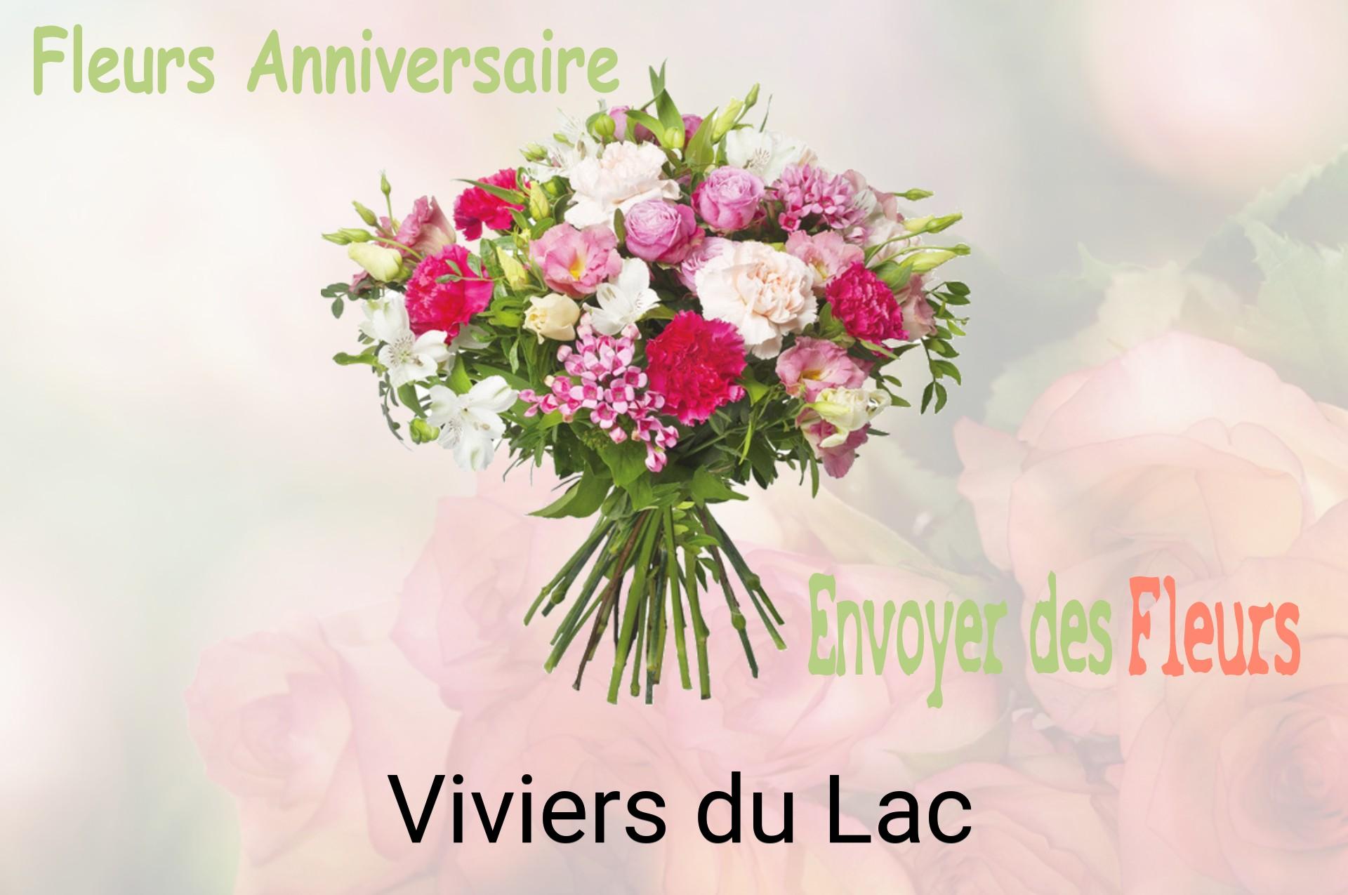 Bouquet de fleurs d’anniversaire livré à Viviers-du-Lac