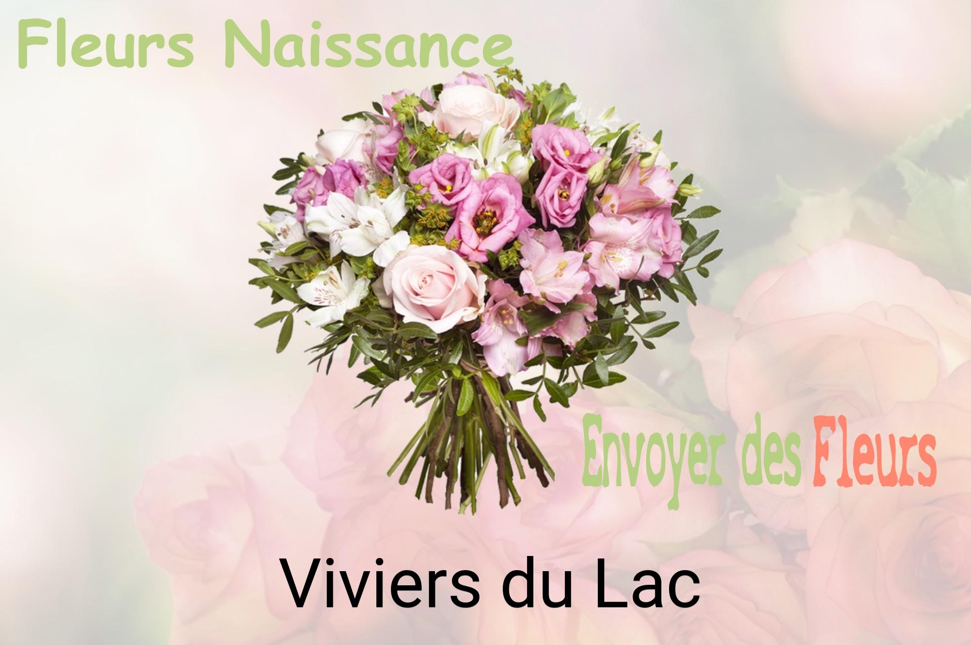 Bouquet de fleurs de naissance livré à Viviers-du-Lac