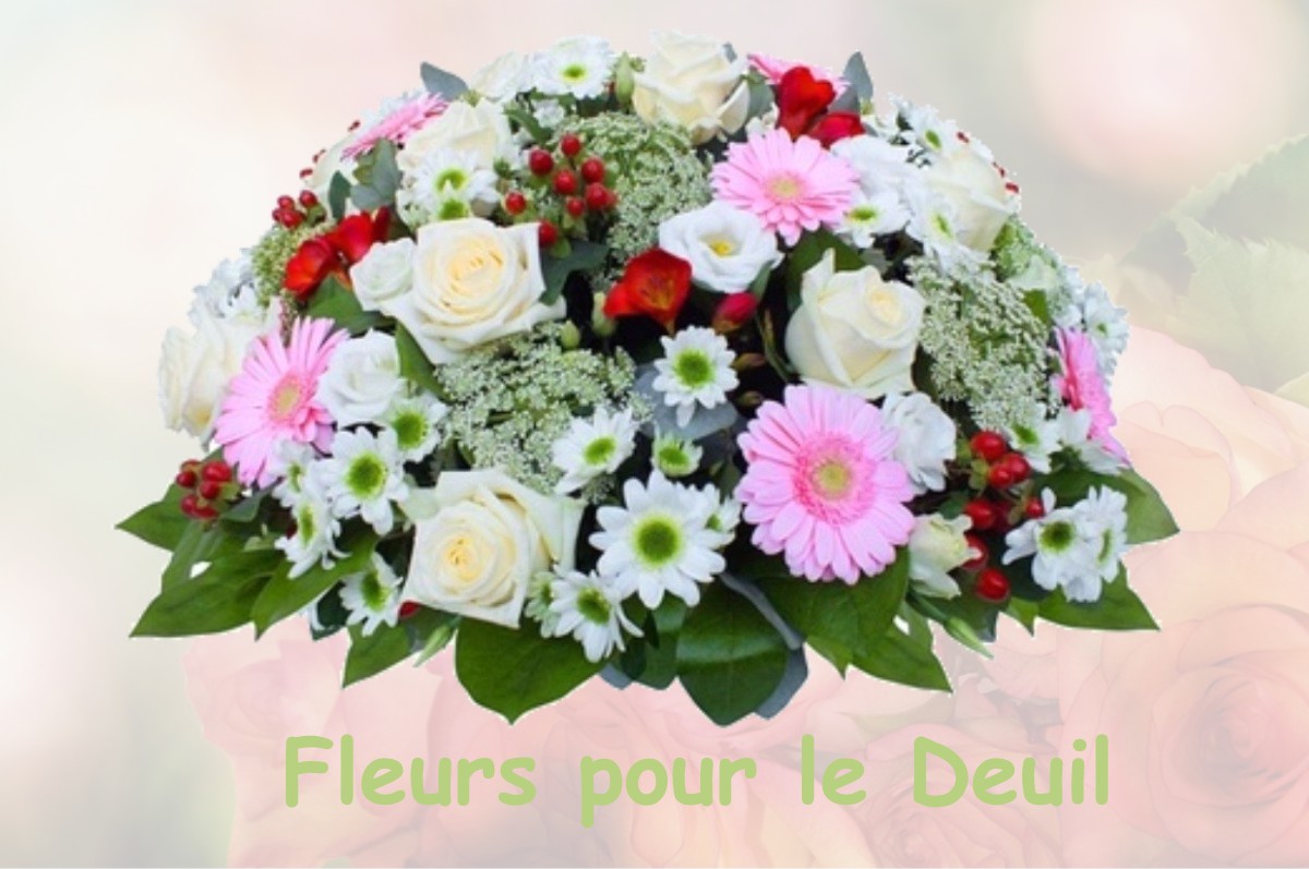fleurs deuil VIVIERS-DU-LAC